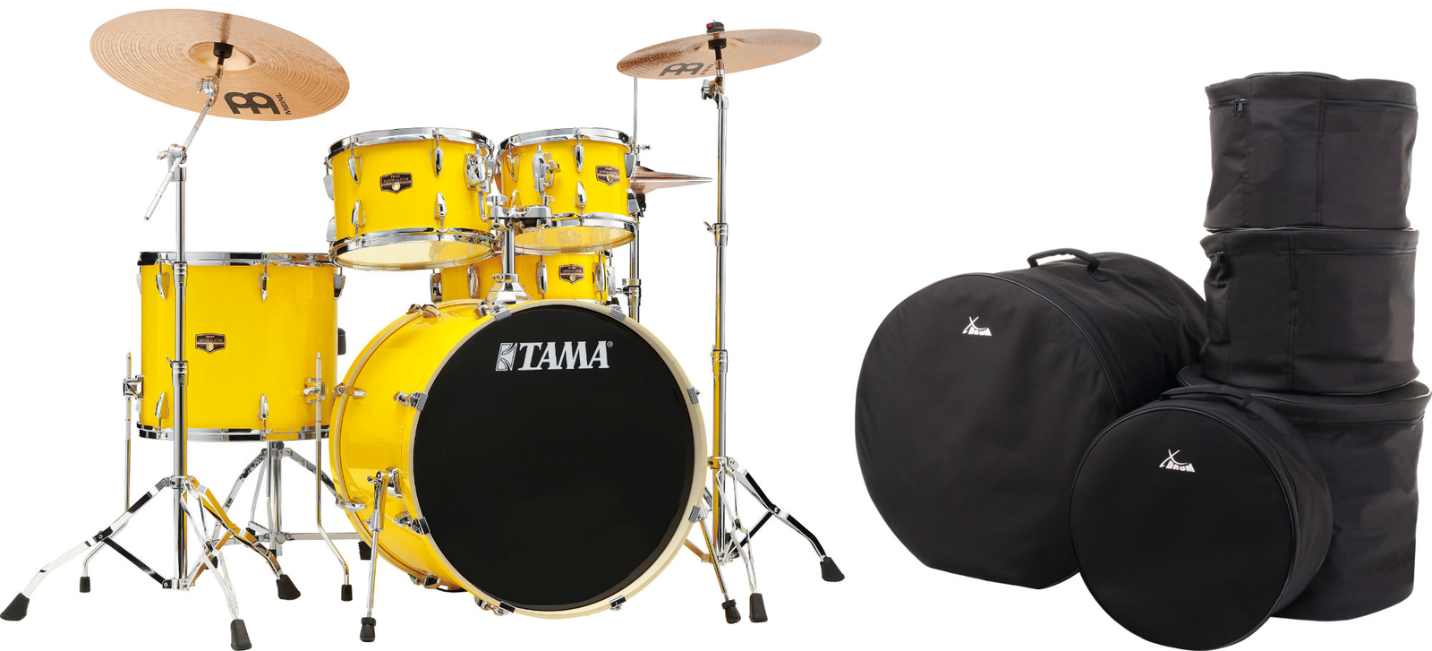 Ударная установка Tama IP52H6W-ELY Imperialstar Electric Yellow Gigbag Set Becken Ständer