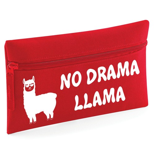 Astuccio portamatite bambino bambini no dramma lama animale domestico cool art regalo scuola zoo penne - Foto 5 di 8