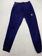 Adidas Adicolor Essentials Trefoil Pants Mens S Blue Jogger Sweatpant Drawstring