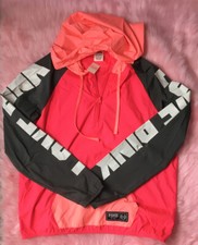 Victorias Secret Pink Anorak Hoodie Jumper - Xs/s - Brand New - Uk Seller