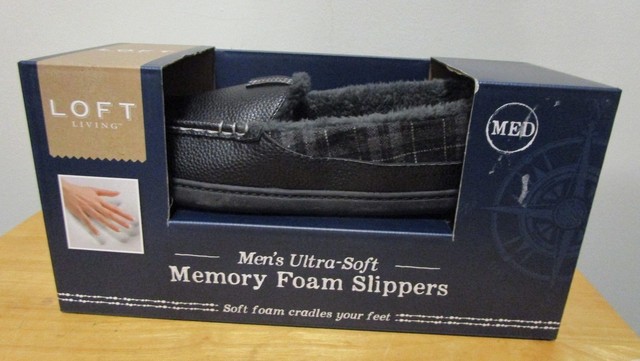 mens insulated slippers