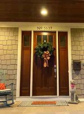 4 inch Roman House Numbers or Letters; color choices