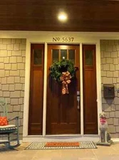 4 inch Roman House Numbers or Letters; color choices