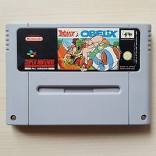 ebay® Auktion 126402626599 | Asterix & Obelix Super Nintendo SNES Spiel PAL Modul Game Cartridge Thumbnail of ebay® auction 126402626599 | Asterix & Obelix Super Nintendo SNES Spiel PAL Modul Game Cartridge
