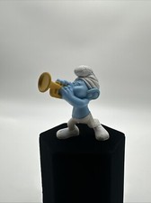 Peyo Smurfs 2 Movie Harmony Smurf McDonald's Happy Meal Toy 11-2013 -3In..84