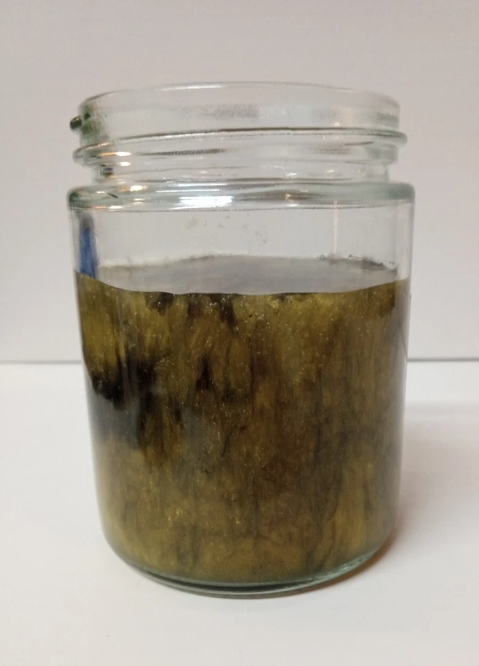 Slime retrógrado Texas Tea lote pequeño limo artesanal Foto 2 de 4