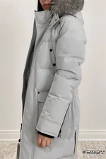 Moose Knuckles Women's Mid-length Matching Coat Jacket