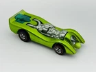 Hot Wheels Redline JET THREAT Light Green HK Very Nice !!