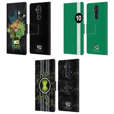 OFFICIAL BEN 10: ALIEN FORCE GRAPHICS LEATHER BOOK WALLET CASE FOR NOKIA PHONES