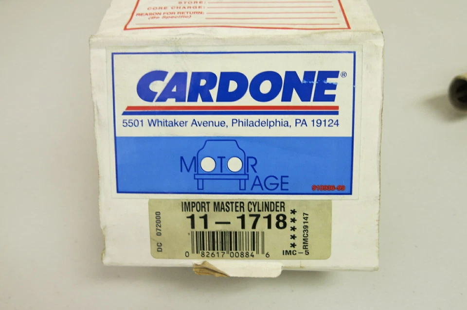 Cilindro maestro de freno Cardone para Volkswagen 1975-1984 (11-1718) Foto 3 de 4