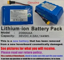 Lithium Ion battery Pack  2088AAA    36VDC, 4.0Ah, 144Wh    🔴GENUINE