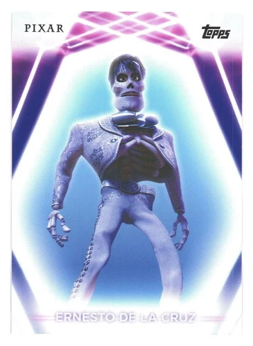 2026 Topps Disney Neon Trading Card 67 Ernesto de la Cruz (Coco)