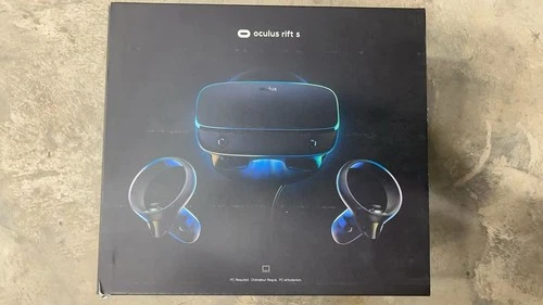 Oculus Rift S PC-Powered VR Gaming Headset Black - Brand New In Box NIB Lenovo