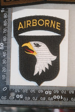 ORIGINAL CURRENT ISSUE ARMY 101ST AIRBORNE INFANTRY SCREAMING EAGLES PATCH HOOK