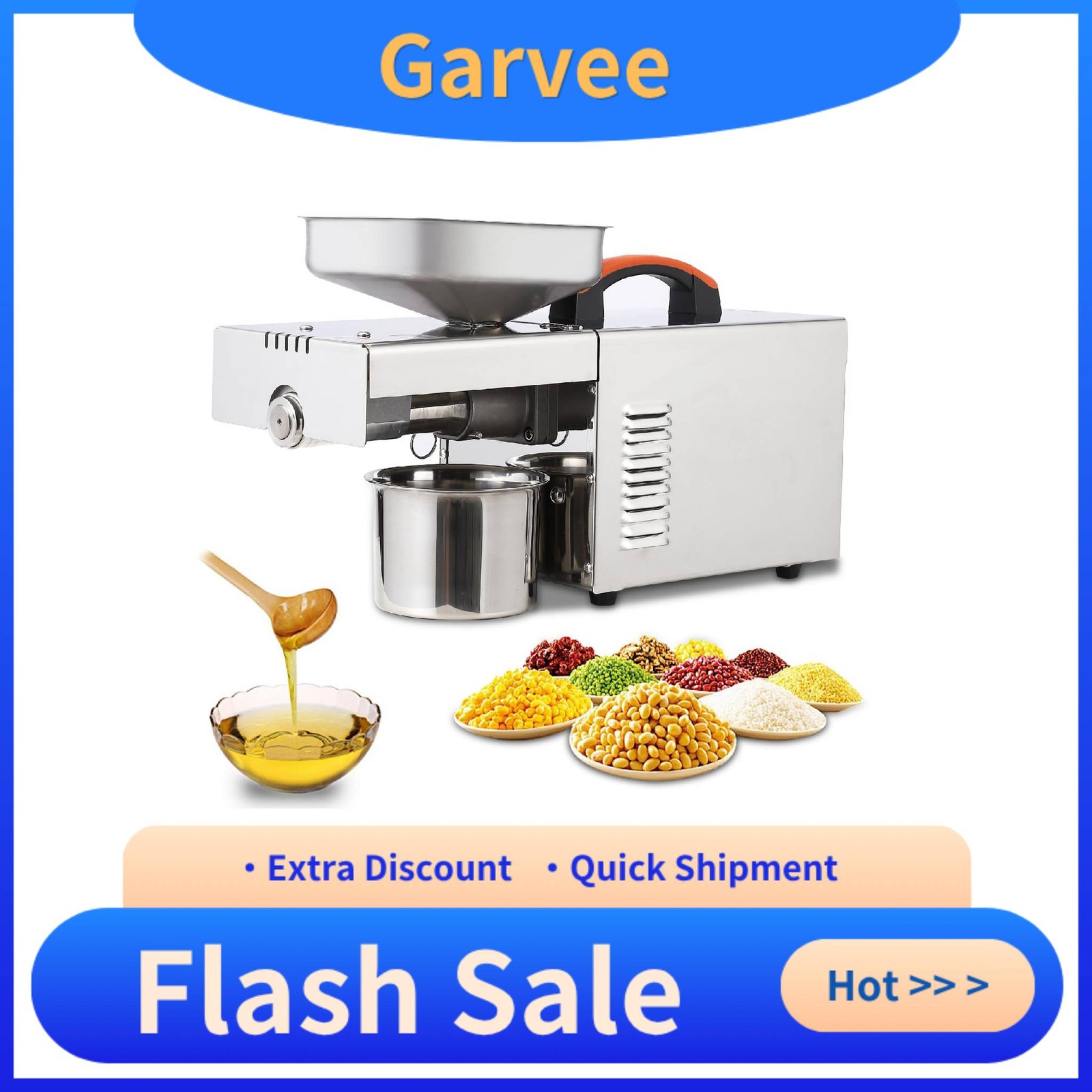 For Home Kitchen And Commercial Oil Processing This Oil Press Machine Provides A
