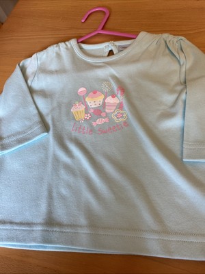 Baby Mädchen Kleidung 3-6 Monate Cherokee grün Little Sweetie Langarm Oberteil