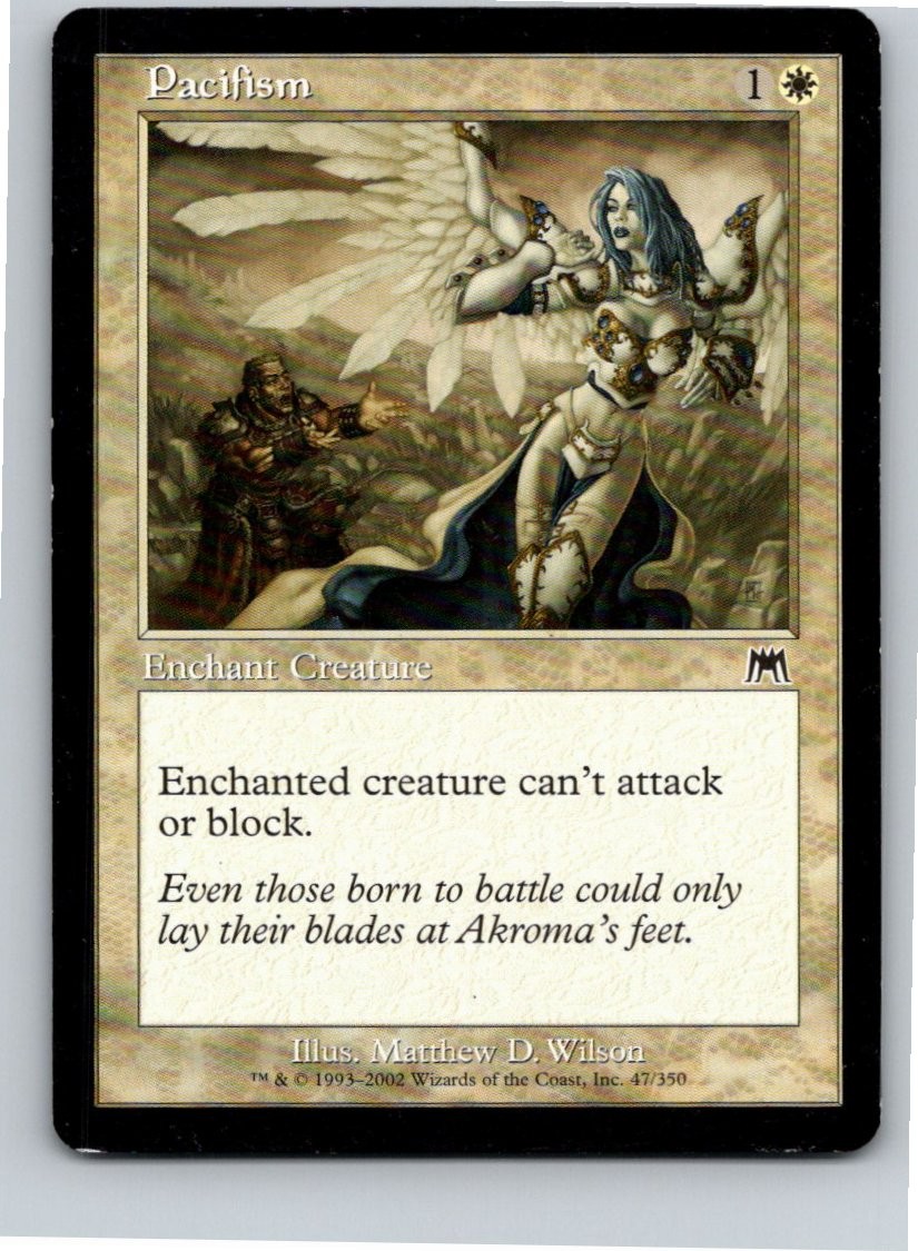 Magic the Gathering Pacifism Onslaught MTG Free Shipping!