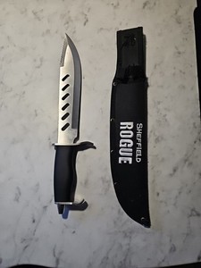 Sheffield Rouge Steel 14” Machette With Sheath