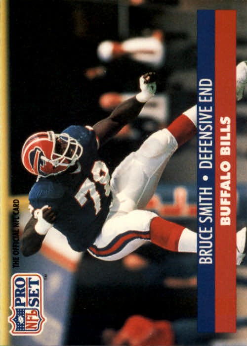 1991 Pro Set #83 Bruce Smith - FB