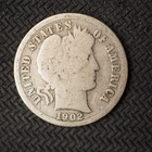 1902 *S* BARBEER   SILVER DIME   ** NICE** - FREE SHIPPING! C1611