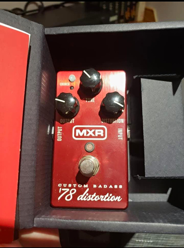 MXR Custom Badass '78 Distortion Analog Pedal for Electric Guitar M78