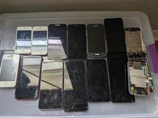 Android and iPhone Lot (For Parts or Repair Only)