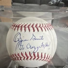 Ozzie Smith MLB Baseball Autographed St. Louis Cardinals JSA Certified Go Crazy