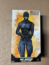 Valaverse Action Force Figure Female Riot Warfare Republic Guard Trooper
