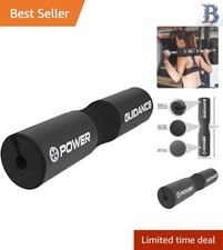Lightweight Anti-Slip Barbell Squat Pad for Safe Weight Lifting - Fits All Bars