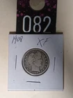 1908 Barber Silver XF Quarter Beautiful Coin
