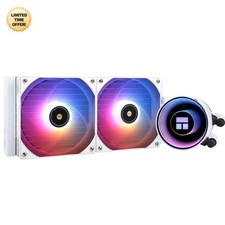 Frozen Notte 240 White ARGB V2 Water Cooling CPU Cooler for AMD and Intel