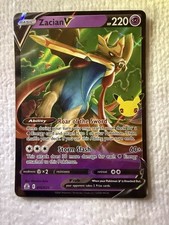 Zacian V 016/025 Celebrations Holo for sale online | eBay