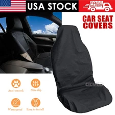 Car Seat Cover Protector Waterproof Non-Slip Truck Front Seat Cover Universal