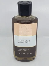 Bath & Body Works Coffee & Whiskey Body Wash Shower Gel - 10oz cloudy