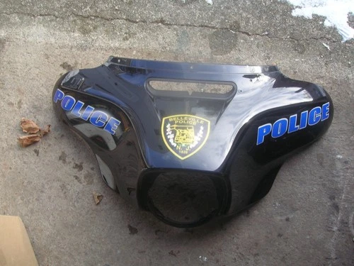 HARLEY DAVIDSON POLICE BLACK OUTTER FAIRING