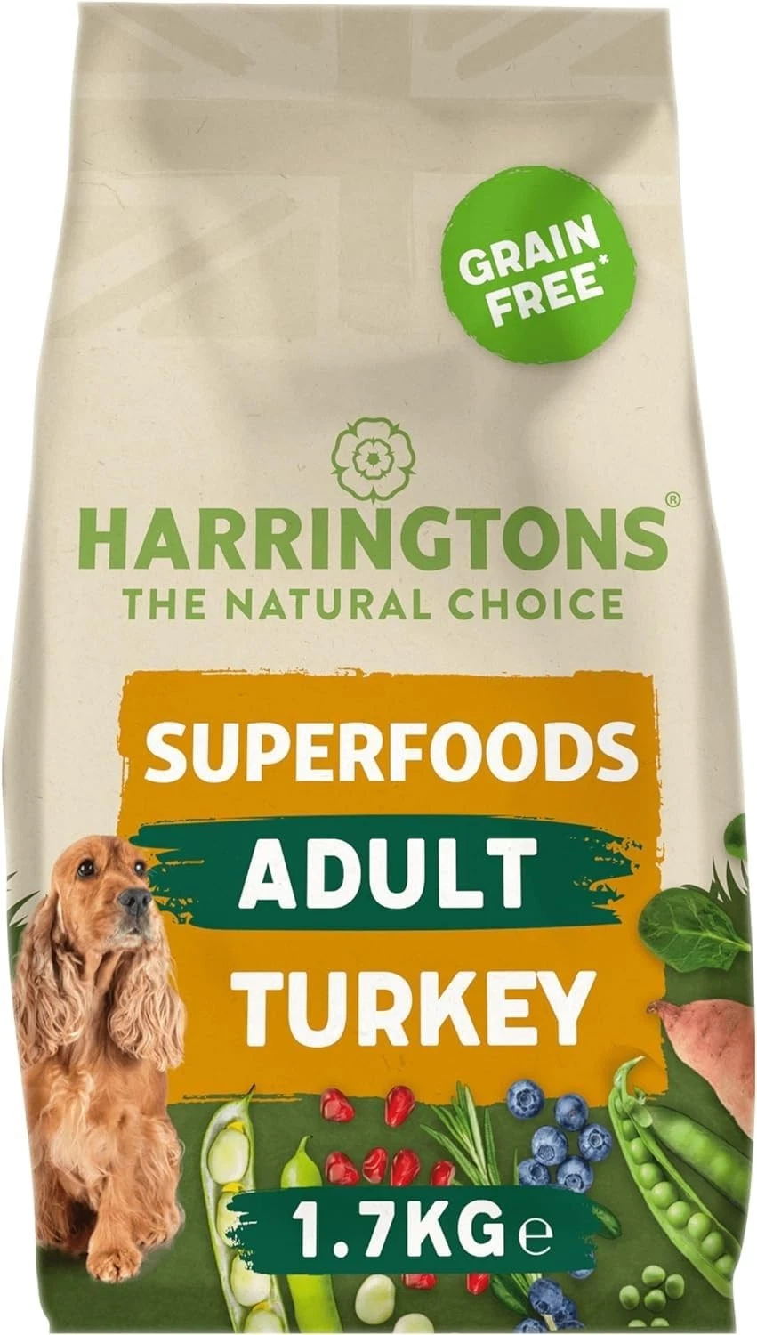 Superfoods Complete Grain Free Hypoallergenic Turkey with Veg Dry
