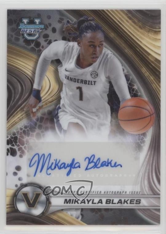 2024-25 Bowman U Best Best of 2024 Auto Mikayla Blakes #B24-MB Auto 10yl