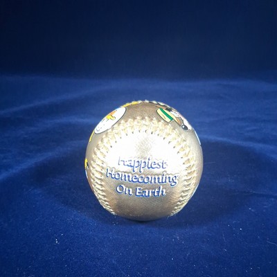 Disneyland 50th Anniversary Gold Baseball Mickey/Donald/Pluto/Goofy