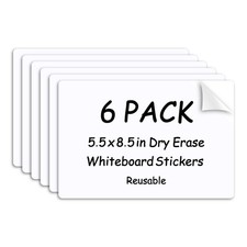 Multi-Use Dry Erase Board Dry Erase Small White Board for Classroom Office Ho...