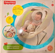 Fisher-Price Deluxe Baby Bouncer Owl Love You With Music