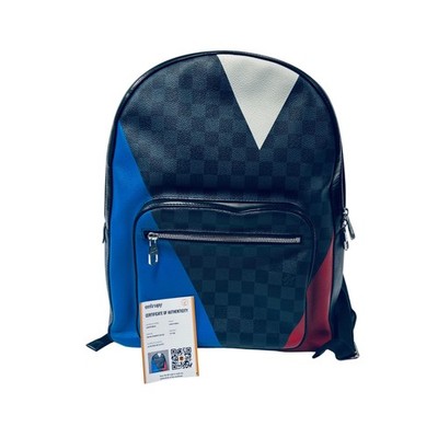 Louis Vuitton Josh America's Cup Regatta Damier Cobalt Canvas Backpack