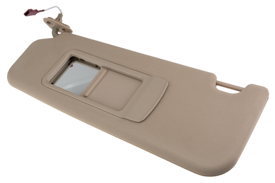 Pare-soleil gauche beige 51167252009 pour BMW E90 et E84 X1