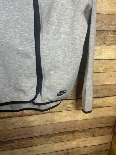 NIKE Tech Fleece Gray Cape Hoodie Jacket Little Girls Size XL - Picture 8 of 8