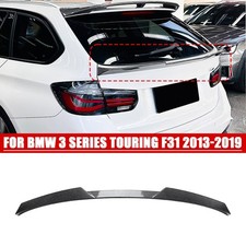 🚗Car Carbon Look Rear Middle Spoiler Wing For BMW 3 Series Touring F31 13-2019