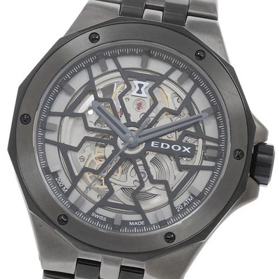 EDOX Delphin Meccano 85303 skeleton Dial Automatic Men's Watch_972398