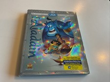 Aladdin Diamond Edition  Blu-ray  DVD  Digital HD, 1992 BRAND NEW SEALED