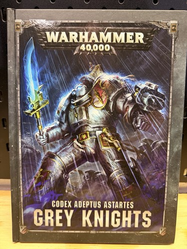 Warhammer 40k: Codex Grey Knights Hardcover: 2017 - Picture 1 of 3