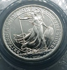 2x UK 2 Pounds Britannia 2013 Oz silver 999 0.11 per troy oz