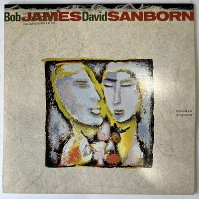 Bob James & David Sanborn - Double Vision Lp Warner Bros 1986 Promo nm