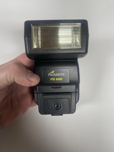 PROMASTER FTD 5500 SWIVEL CAMERA FLASH tested - Picture 3 of 3
